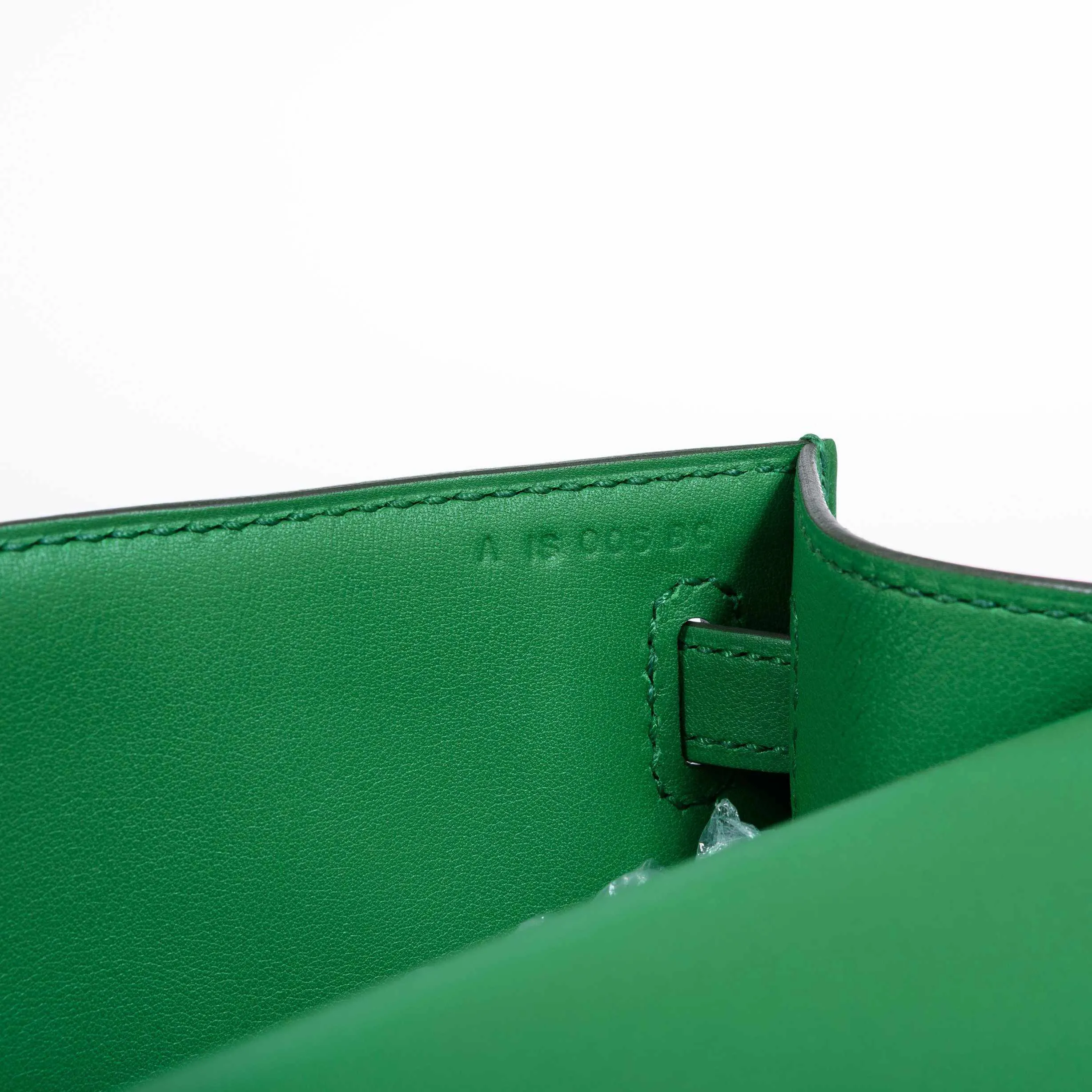 Hermès Kelly Mini Pochette Vert Vertigo Swift Gold Hardware