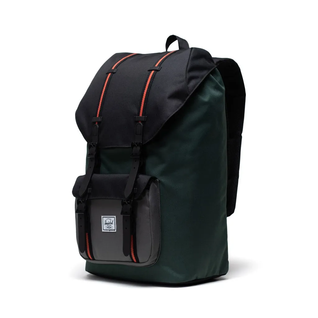 Herschel Little America Backpack - Topiary Black Garoyle Chili