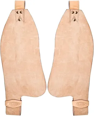 HILASON Leather Youth Saddle Replacement Fender Pair Hobble Strap Tan | Leather Fender | Fender Saddles | Saddle Fenders Replacement | Saddle Leather Fender| Fender for Horse Saddle