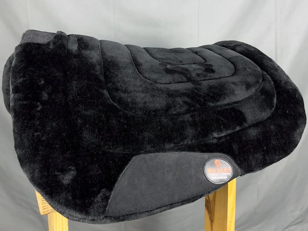 HILASON Western Endurance All Purpose Horse Fleece Saddle Pad | Western Saddle Pad | Horse Saddle Pad | Fleece Saddle Pad