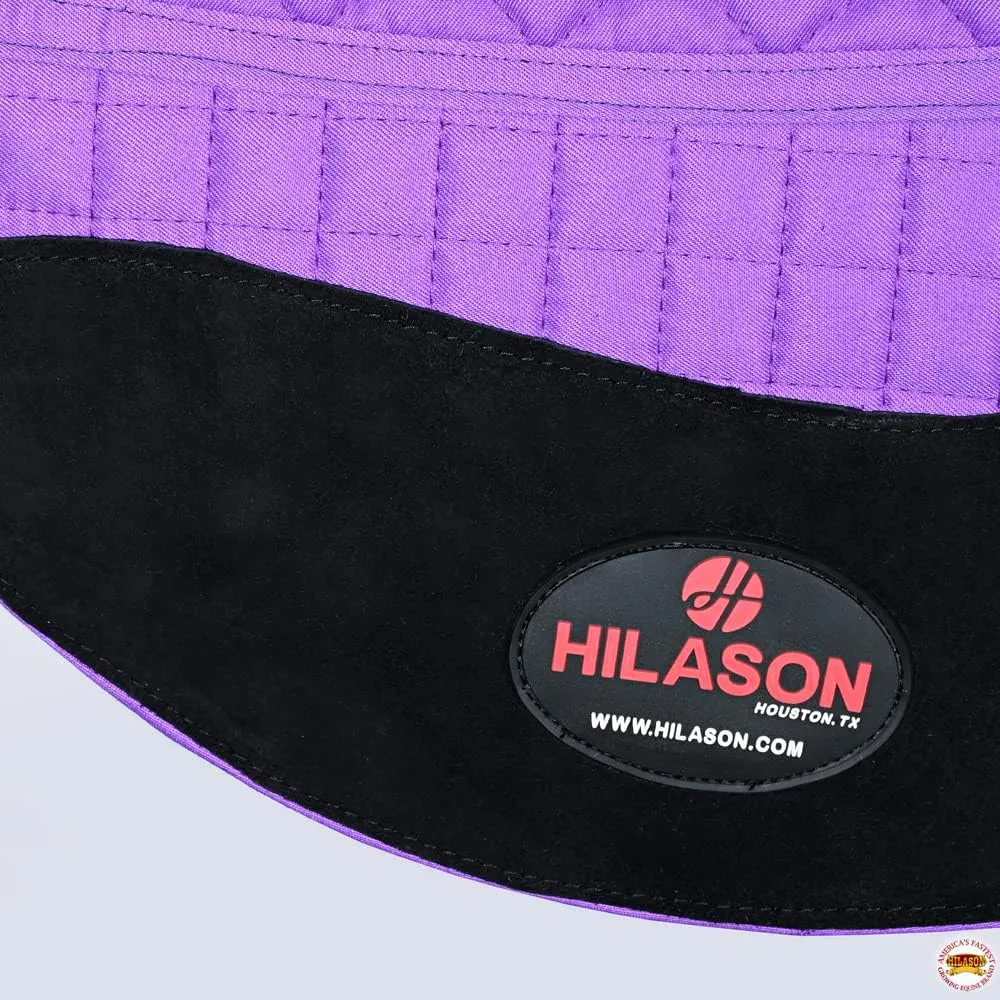 HILASON Western Endurance Round Skirt All Purpose Horse Saddle Pad | Saddle Pad for Horse Riders | Saddle Pads Western| Horses Saddle Pads | Horse Riding Pads | Western Saddle Pads for Horses
