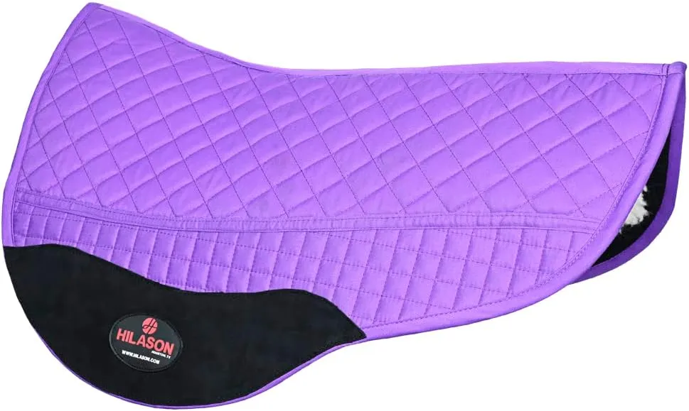 HILASON Western Endurance Round Skirt All Purpose Horse Saddle Pad | Saddle Pad for Horse Riders | Saddle Pads Western| Horses Saddle Pads | Horse Riding Pads | Western Saddle Pads for Horses