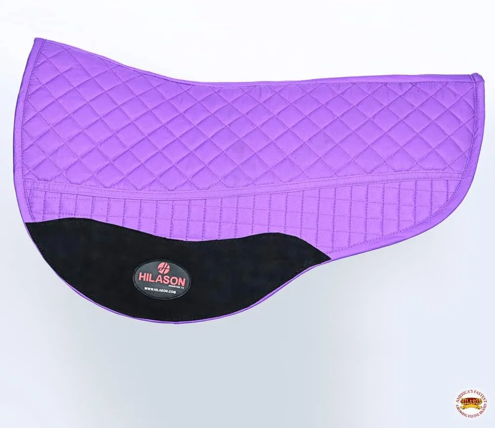 HILASON Western Endurance Round Skirt All Purpose Horse Saddle Pad | Saddle Pad for Horse Riders | Saddle Pads Western| Horses Saddle Pads | Horse Riding Pads | Western Saddle Pads for Horses