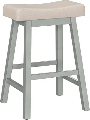 Hillsdale Moreno Backless, Counter Stool, Blue Gray