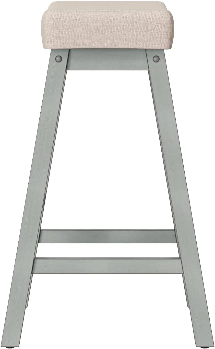 Hillsdale Moreno Backless, Counter Stool, Blue Gray