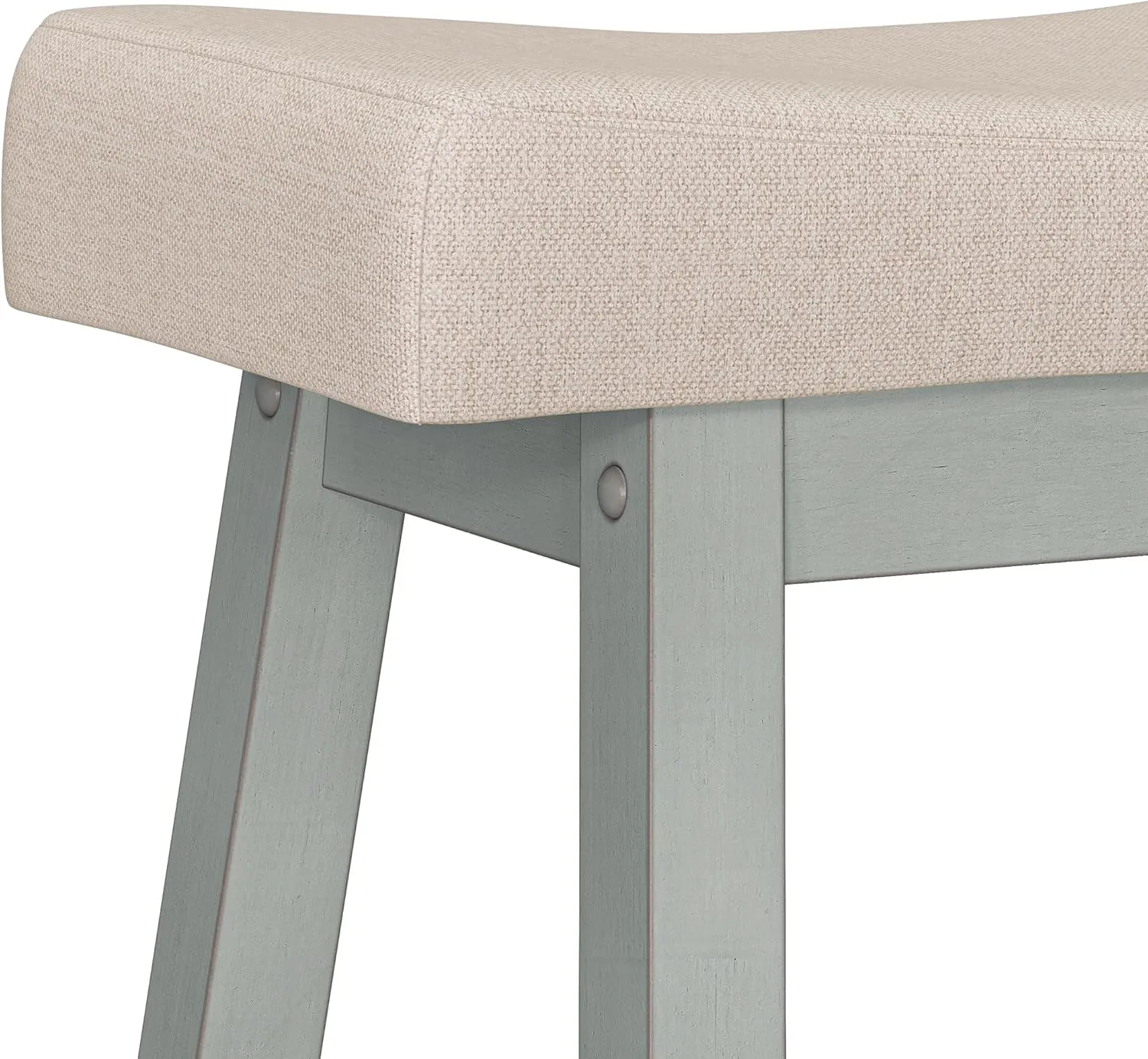 Hillsdale Moreno Backless, Counter Stool, Blue Gray