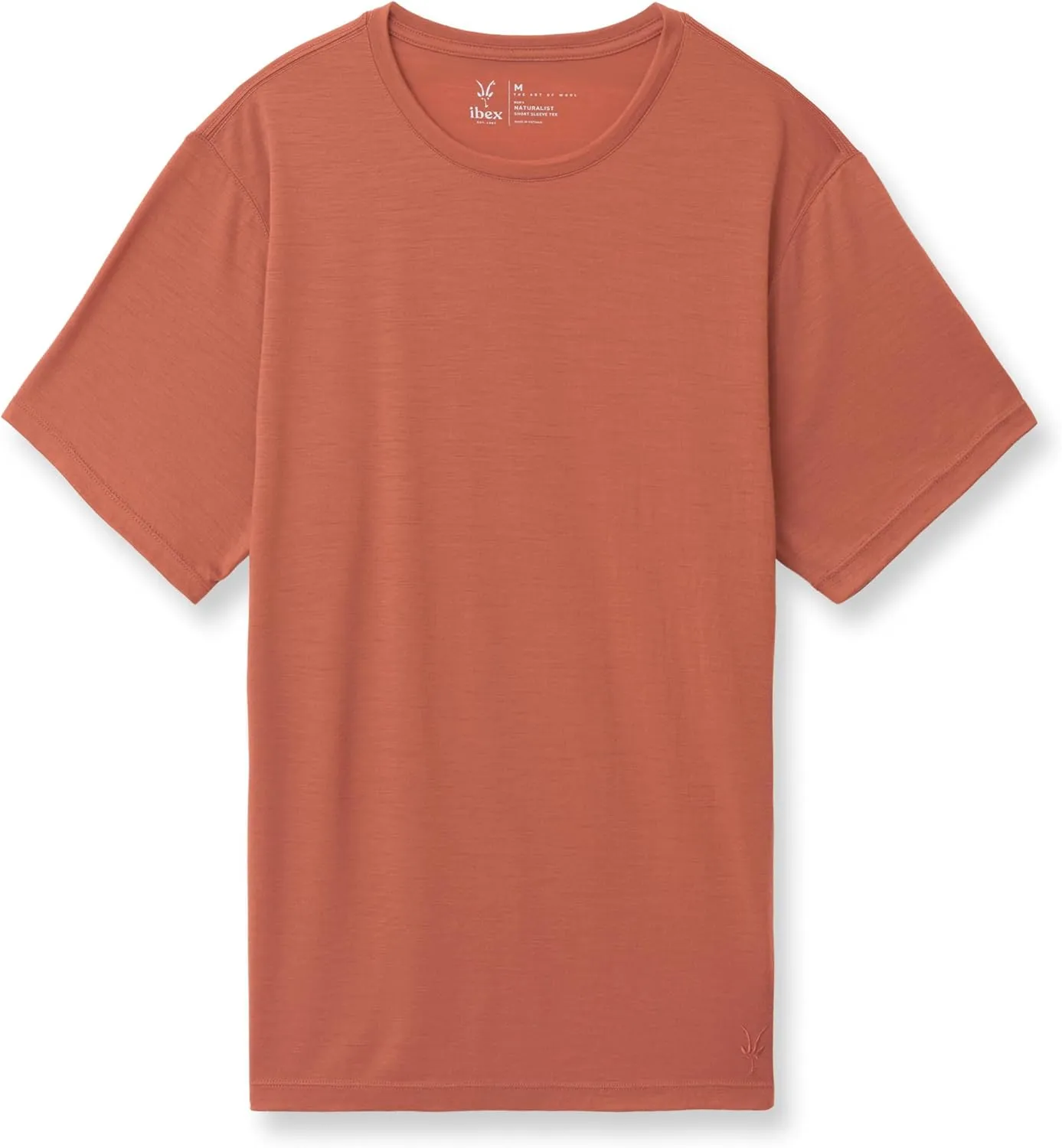 IBEX Men’s Naturalist Short Sleeve Crew Neck T-Shirt | Odor-Resistant, Moisture-Wicking Tee for Men | Base Layer with UPF 30