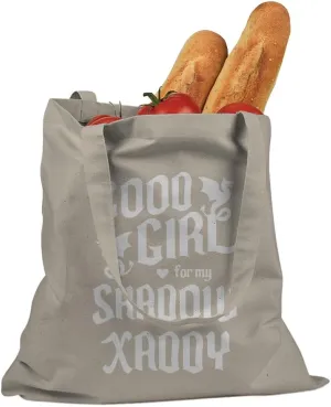 Indica Plateau Good Girl for my Shadow Xaddy Cotton Canvas Tote Bag