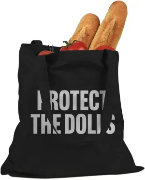 Indica Plateau Protect the Dolls Trans Women Awareness Cotton Canvas Tote Bag