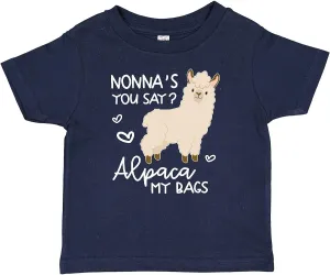 inktastic Nonna's You Say Alpaca My Bags Baby T-Shirt