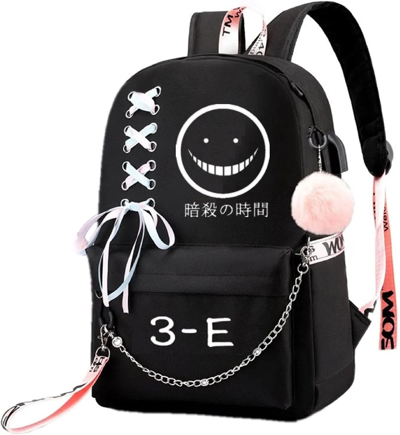 ISaikoy Anime Assassination Classroom Backpack Satchel Bookbag Daypack School Bag Shoulder Bag