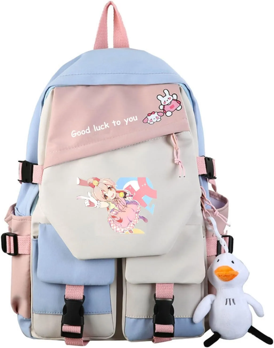 ISaikoy Anime ONIMAI I'm Now Your Sister Backpack Bookbag Daypack School Bag Shoulder Bag 12