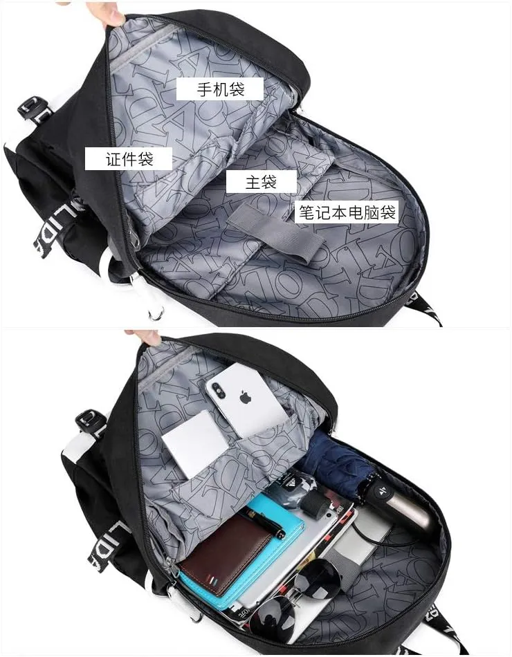 ISaikoy Anime VINLAND SAGA Backpack Rucksack Bookbag Student School Bag Daypack Satchel Handbag B8