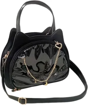 Ita Bag Crossbody Kawaii Anime Pin Display Cat Star Moon Heart Charms