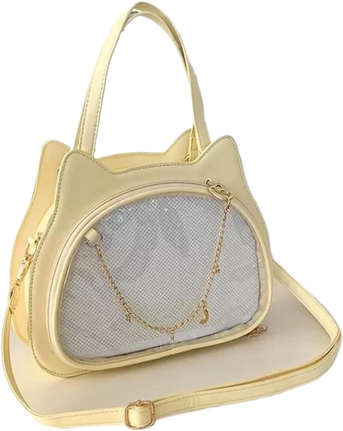 Ita Bag Crossbody Kawaii Anime Pin Display Cat Star Moon Heart Charms