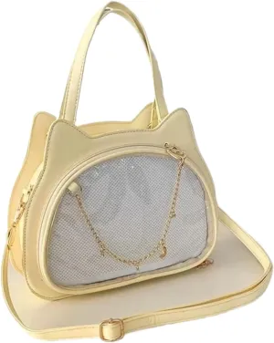 Ita Bag Crossbody Kawaii Anime Pin Display Cat Star Moon Heart Charms