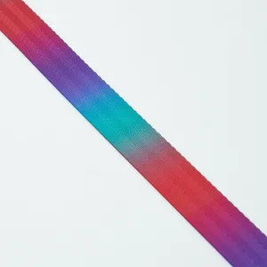 Jewel Ombre Printed Seatbelt Webbing