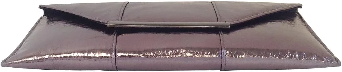 JNB Women's Metallic Material Clutch Purse