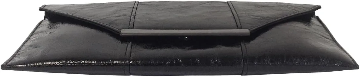 JNB Women's Metallic Material Clutch Purse