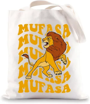 JNIAP Lion Lover Tote Bag Lion Lover Gift Cartoon Animal Gifts Best Dad In The Pride Lands Shoulder Bag