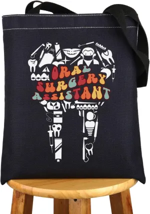 JNIAP Oral Surgery Assistant Tote Bag Oral Surgery Assistant Gifts Dental Assistant Gifts Oral Surgeon Shoulder Bag