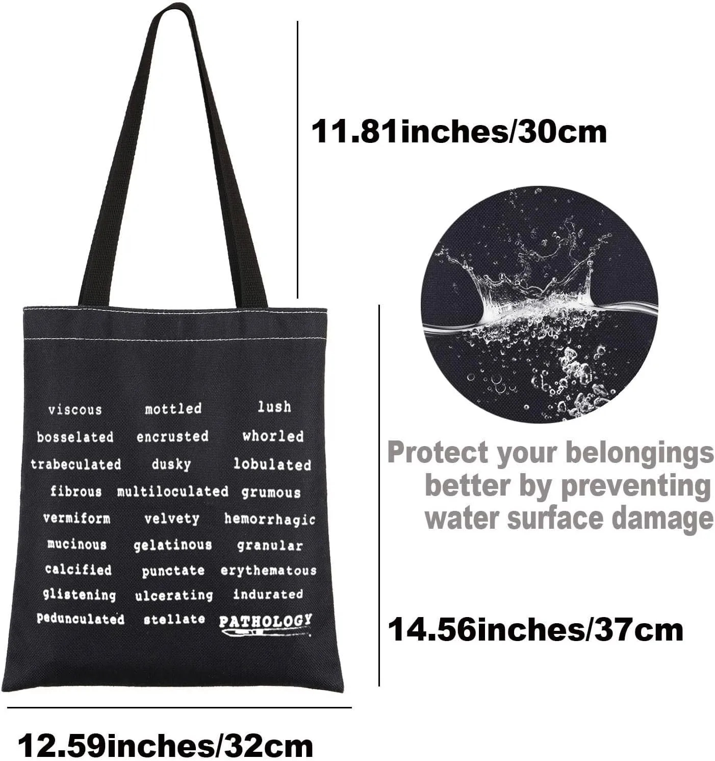 JNIAP Pathologist Tote Bag Pathology Gifts Pathology Assistant Gifts Histologist Tote Bag Pathologist Graduation Gift