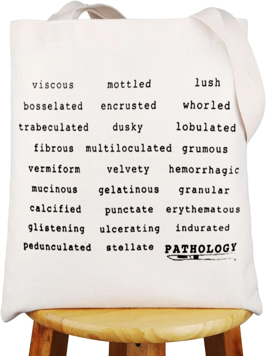 JNIAP Pathologist Tote Bag Pathology Gifts Pathology Assistant Gifts Histologist Tote Bag Pathologist Graduation Gift