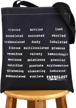 JNIAP Pathologist Tote Bag Pathology Gifts Pathology Assistant Gifts Histologist Tote Bag Pathologist Graduation Gift