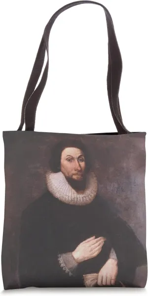 John Winthrop Portrait Painting (17th Century) Tote Bag