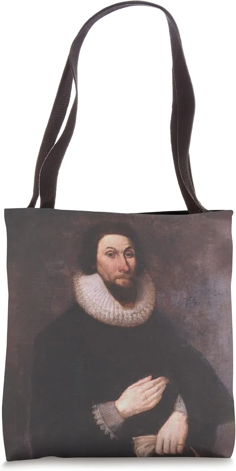 John Winthrop Portrait Painting (17th Century) Tote Bag