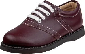 Josmo Unisex-Child Girls Oxfords Saddle Uniform School Leather Shoes