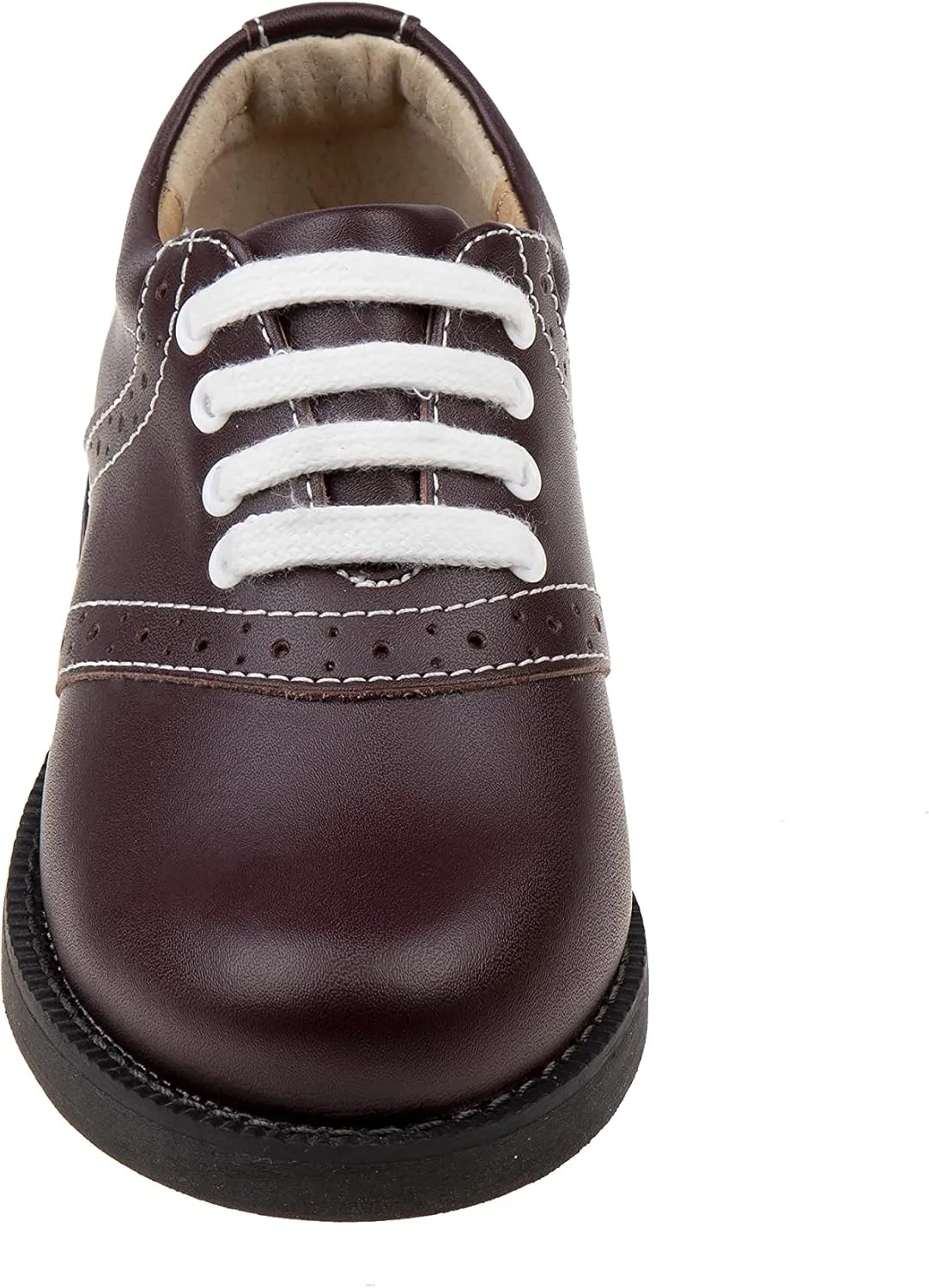 Josmo Unisex-Child Girls Oxfords Saddle Uniform School Leather Shoes