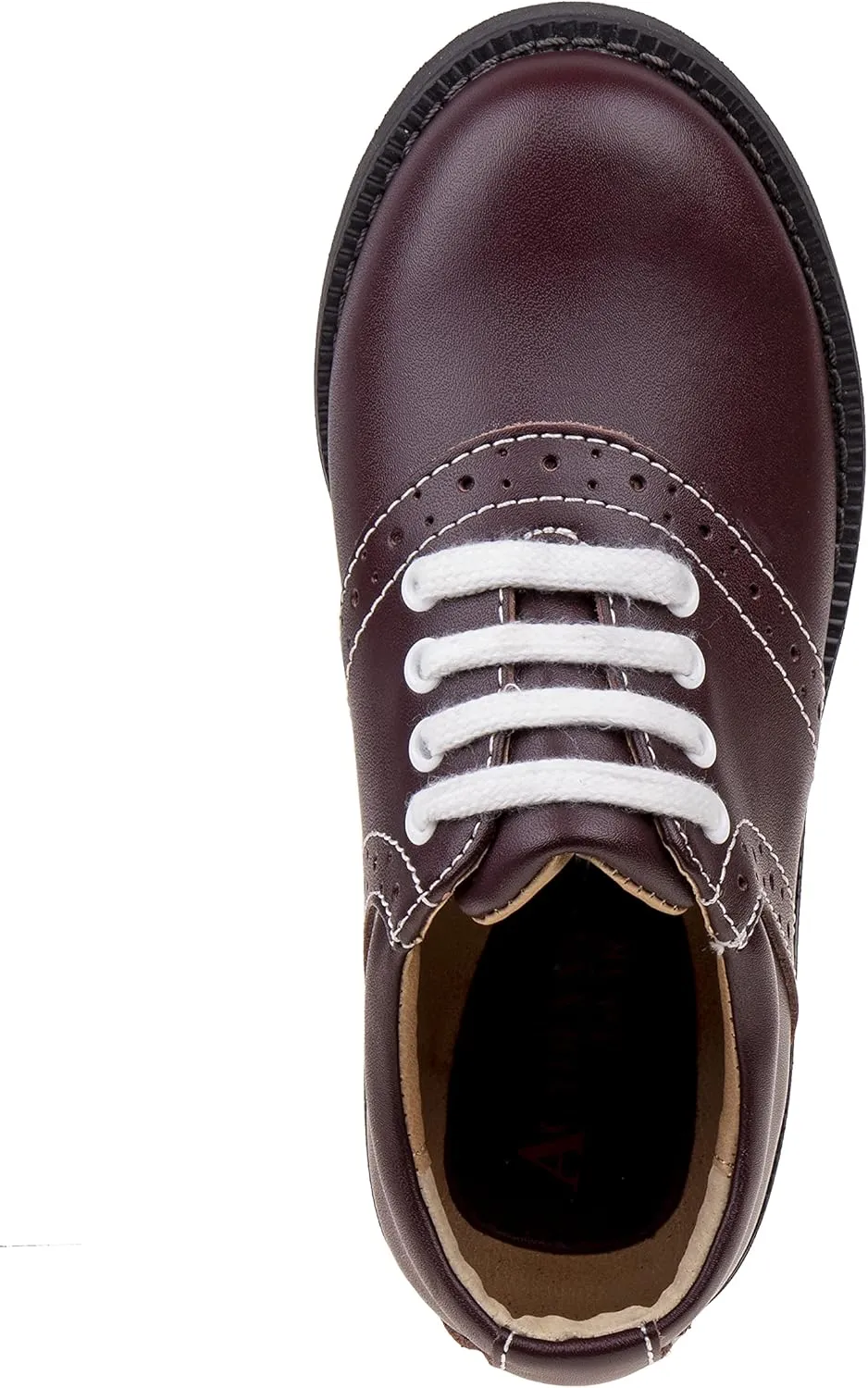 Josmo Unisex-Child Girls Oxfords Saddle Uniform School Leather Shoes