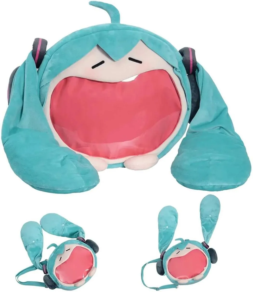 Kawaii Backpack with Kawaii Pin and Accessories, Comic-Con y2k Shoulder Bag Daypack cute Backpack Grunge Itabag Purse (Green)