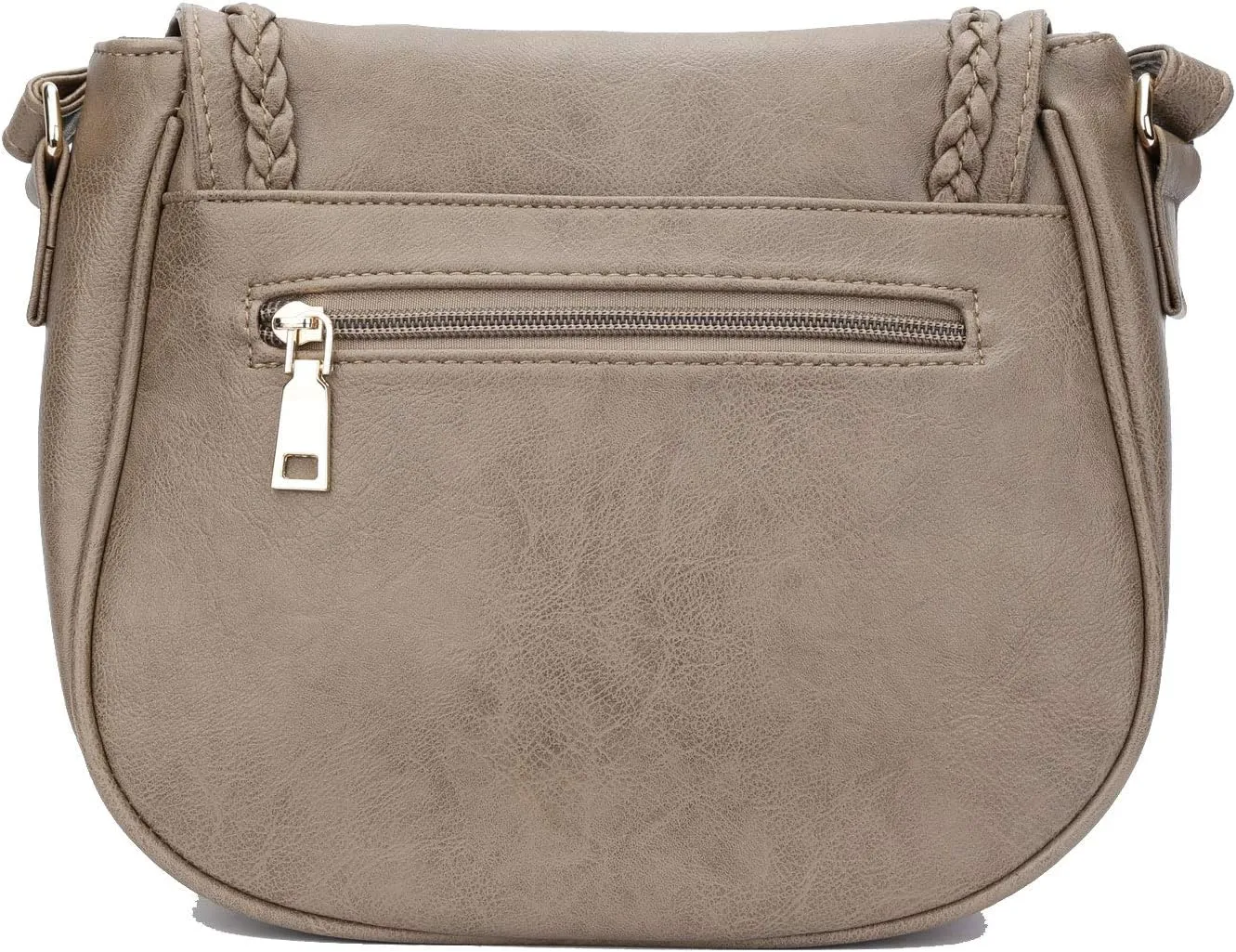 KKXIU Casual Flap Saddle Crossbody Bags for Women Purses and Handbags with Tassel