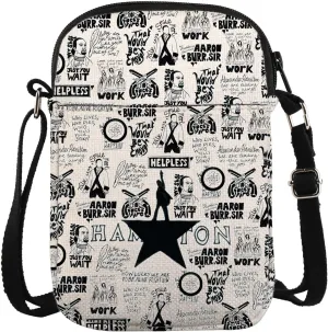 KUIYAI Musical Crossbody Bag Musical Lovers Gift Musical Inspired Gift