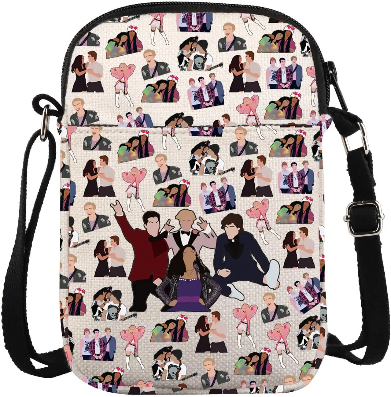 KUIYAI Tv Show Inspired Crossbody Bag Tv Show Fans Gift Tv Show Merchandise