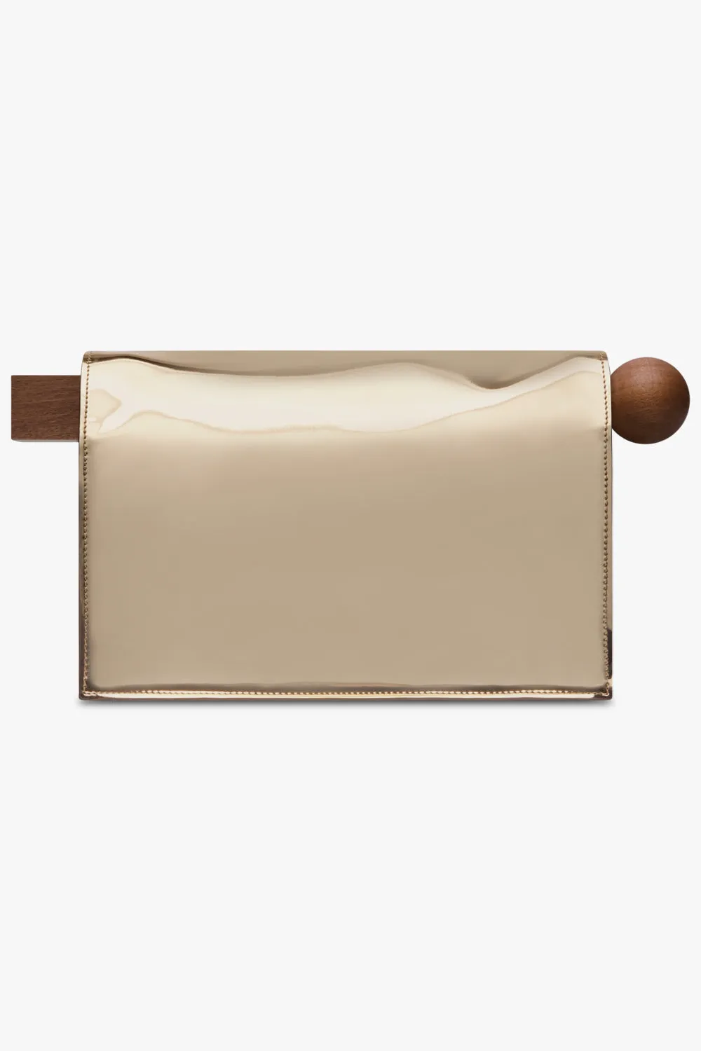 La Petite Pochette Rond Carre Bag | Gold