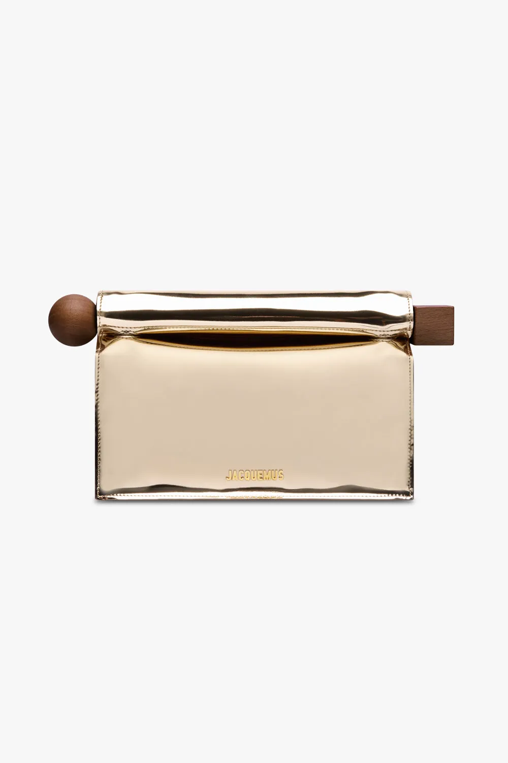 La Petite Pochette Rond Carre Bag | Gold