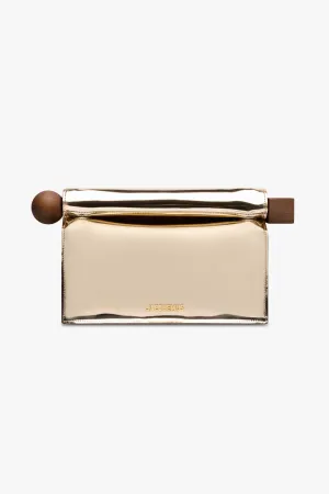 La Petite Pochette Rond Carre Bag | Gold