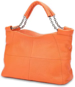 Ladies Crossbody Bag Multi Purpose Leather Handbag Adjustable Chain and Detachable Shoulder Bag