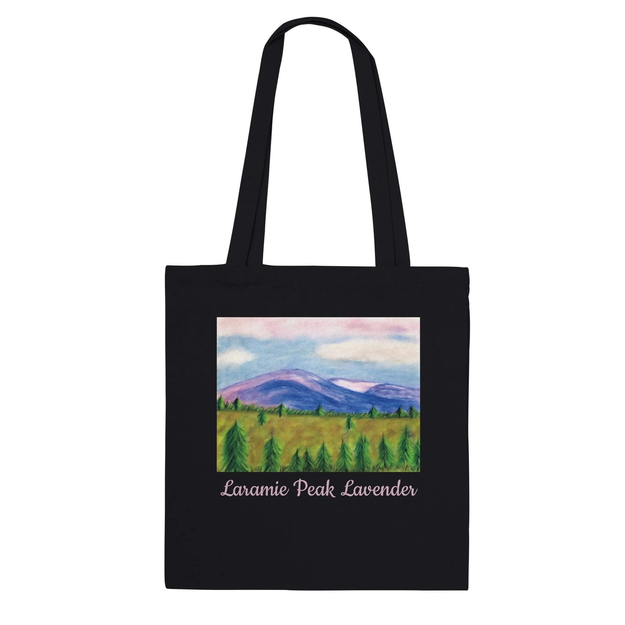 Laramie Peak Lavender Premium Tote Bag