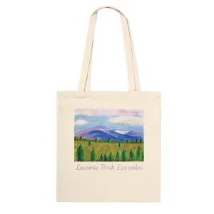 Laramie Peak Lavender Premium Tote Bag