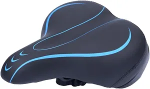 Large Bike Saddle Cushion Ventilation Inflatable for Road Mountain Bikes