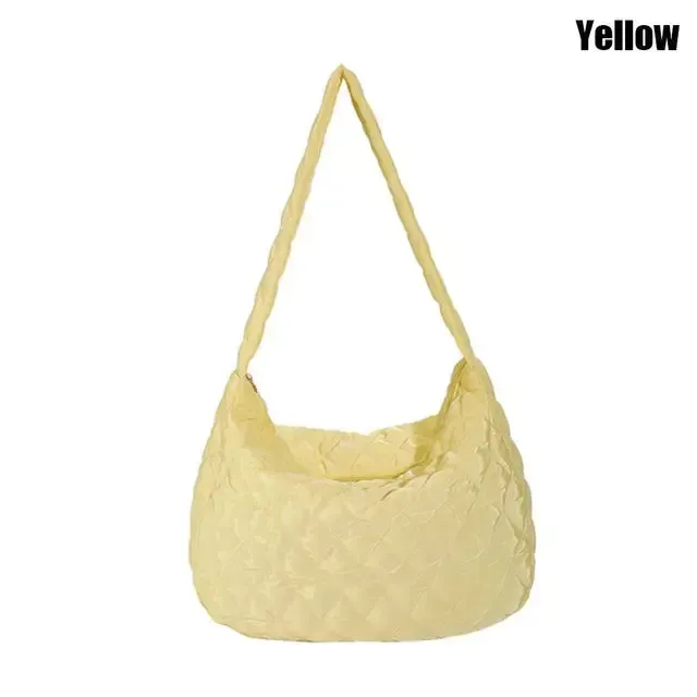 Large Capacity Quilted Tote Bag