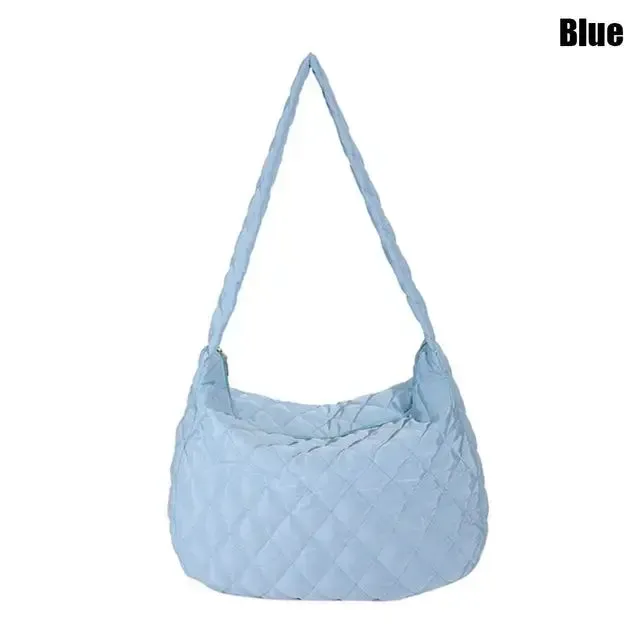Large Capacity Quilted Tote Bag