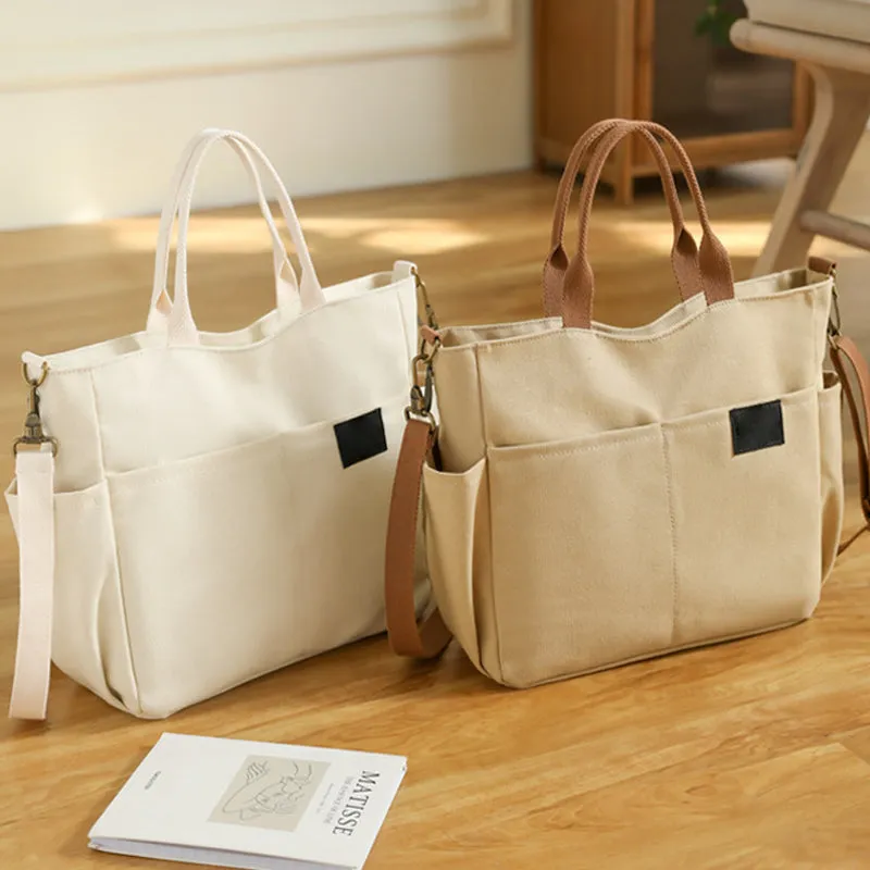 Large Capacity Versatile Commuter Shoulder Bag