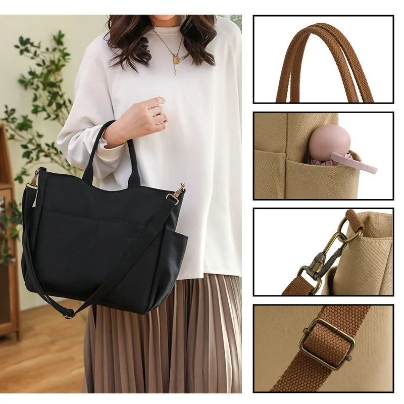 Large Capacity Versatile Commuter Shoulder Bag