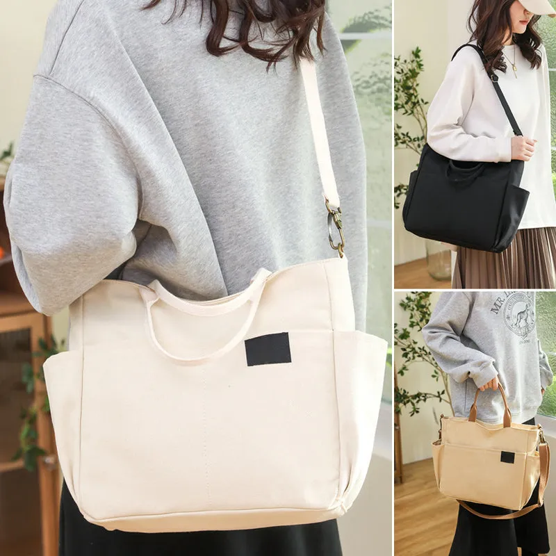 Large Capacity Versatile Commuter Shoulder Bag