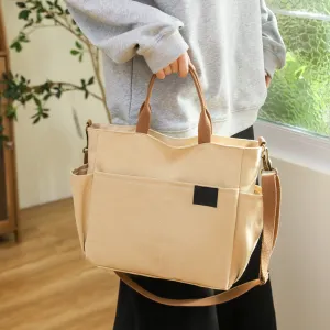 Large Capacity Versatile Commuter Shoulder Bag